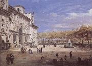 Gaspar Van Wittel The Villa Medici in Rome France oil painting artist